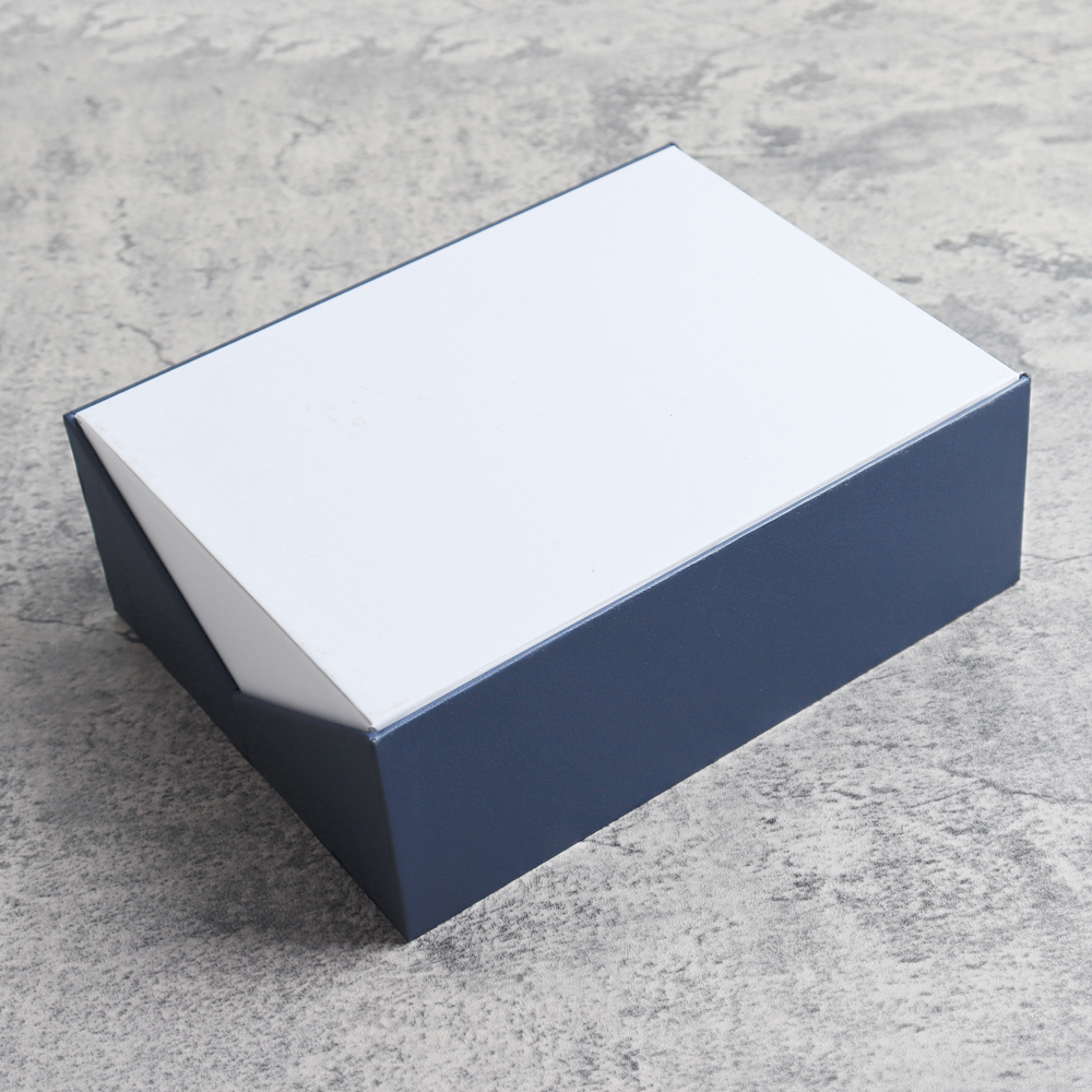 New Design Double-opening Style Paper Display Watch Box