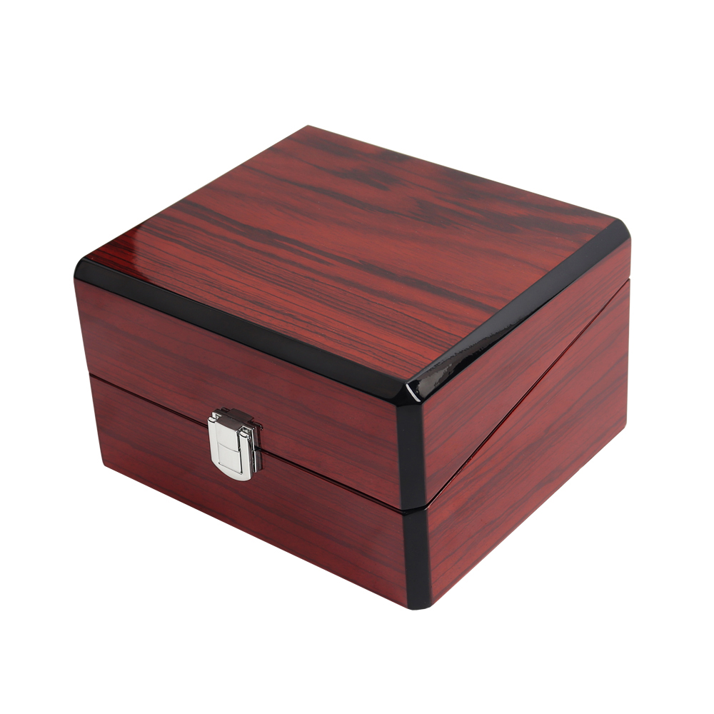Wholesale Piano Lacquer Wood Watch Box With High Quality