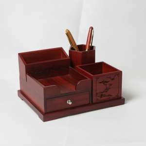 Rosewood Multifunctional wooden box storage boxes from OVEWOOD
