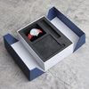 New Design Double-opening Style Paper Display Watch Box