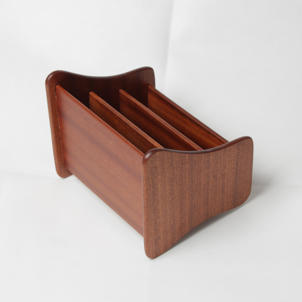 Rosewood wooden desktop storage box from OVEWOOD
