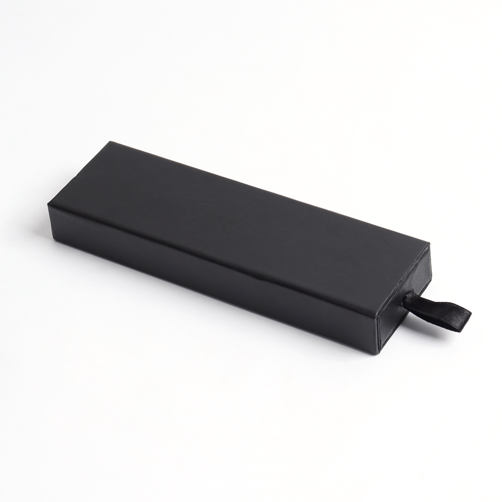Wholesale Black Slide-type Paper Watch Band Boxes Packaging Factory