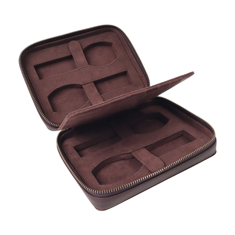 OEM Luxury Leather watch boxes Vintage Style with High Quality