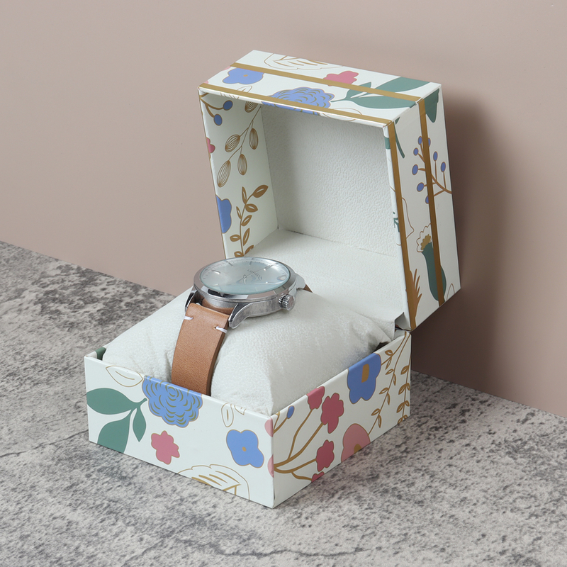 Hot Sell Plastic Sticker Watch Box Pattern Style Factory