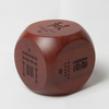 Chinese style walnut pen holder wooden brush pot from OVEWOOD