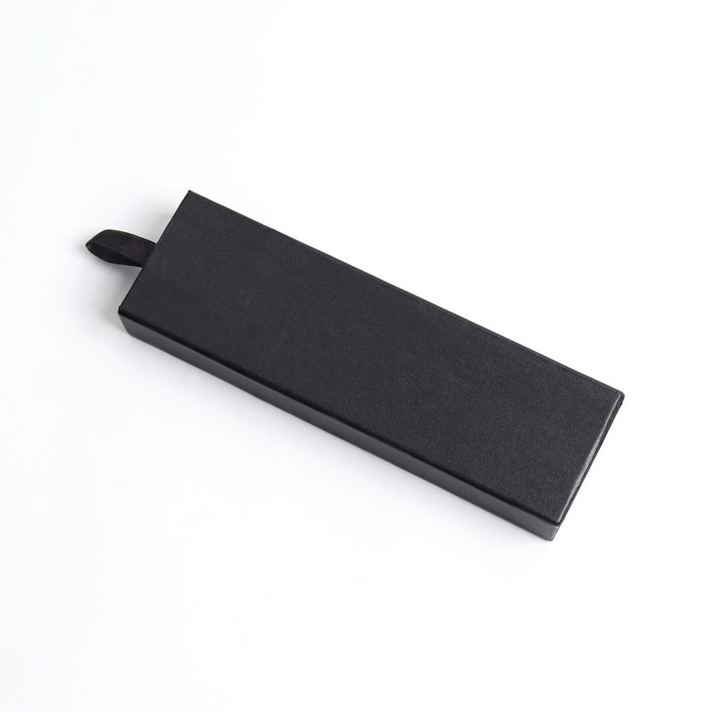 Wholesale Black Slide-type Paper Watch Band Boxes Packaging Factory