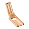 Folding Natural Wooden Office Pen Box Factory