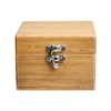 Custom Square Natural Bamboo Watch Boxes Factory