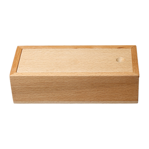 Custom Push-pull Natural Wooden Sunglasses Boxes Manufacturer