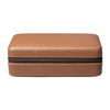 Antique Leather And Natural Pine Wooden Cigar Boxes From OVEWOOD Factory