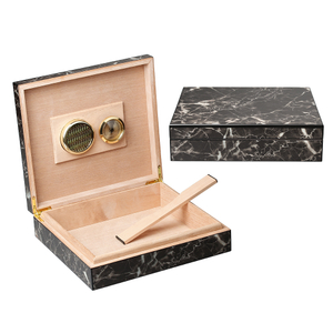 Marble Texture Natural Pine Wooden Watch Boxes From OVEWOOD Factory