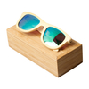 Push-pull Natural Bamboo Sunglasses Boxes Manufacturer