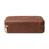 Antique Crocodile Leather And Natural Pine Wooden Cigar Boxes From OVEWOOD Factory
