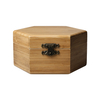 Wholesale Hexagon Natural Bamboo Watch Boxes Can Engraved Logo From OVEWOOD